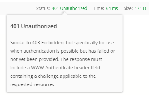 get method in weatherforecast controller from Postman tool
